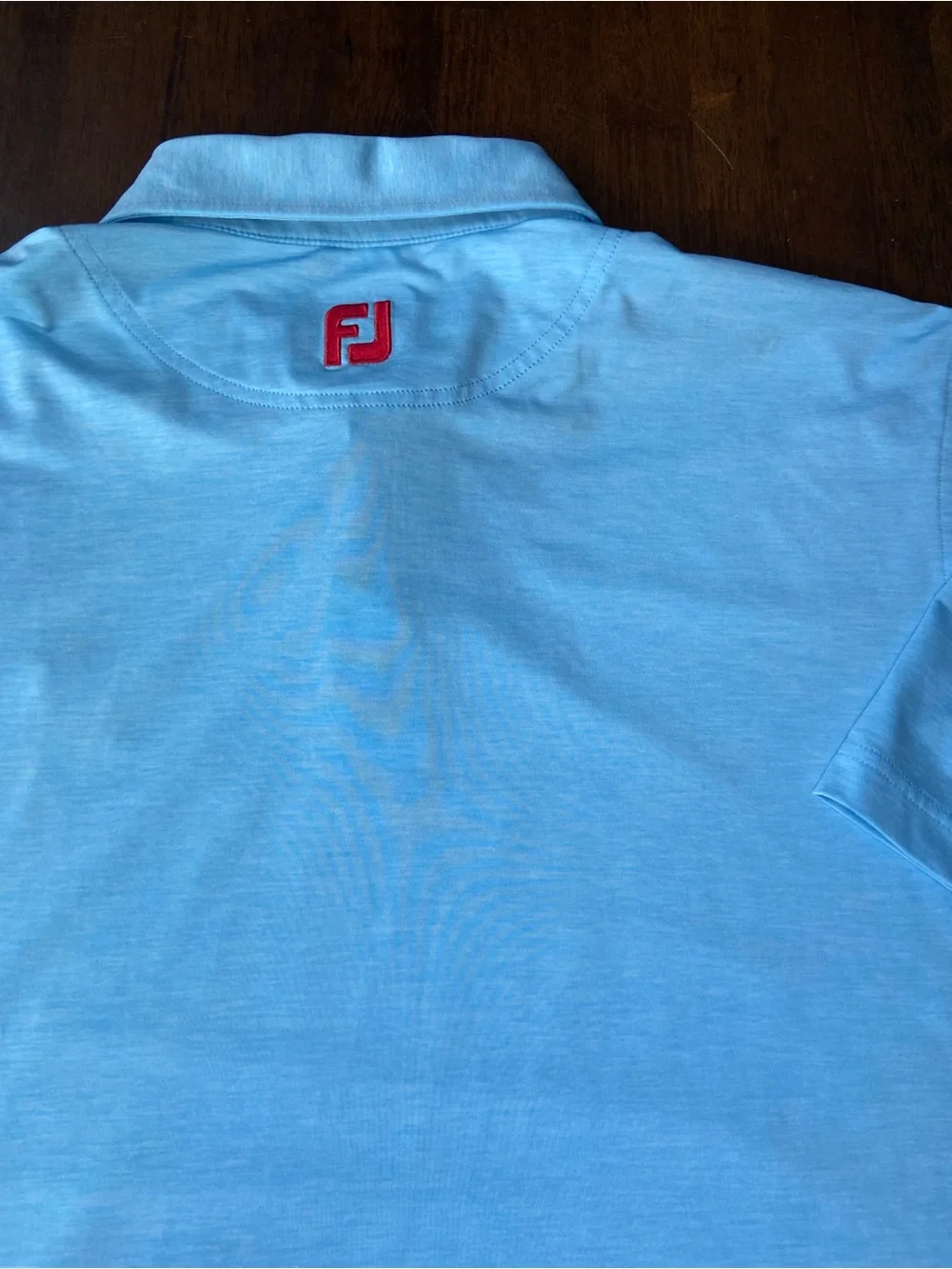 FootJoy Golf Polo Shirt Mens XL Light Blue Hidden Valley Country Club Crest
